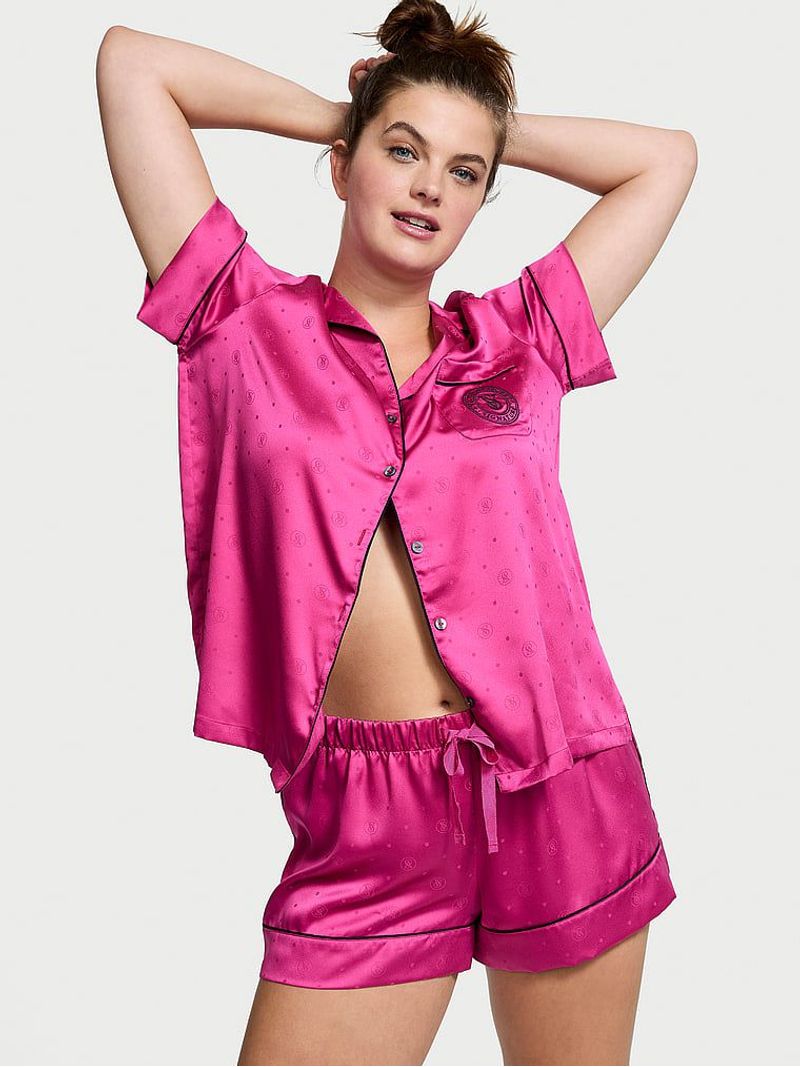 Pijama-Pantalon-de-Satin-Luscious-Rose